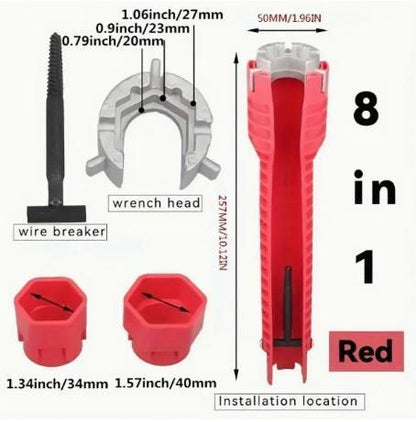 Wrench Tool ? Tight Space Plumber Kit