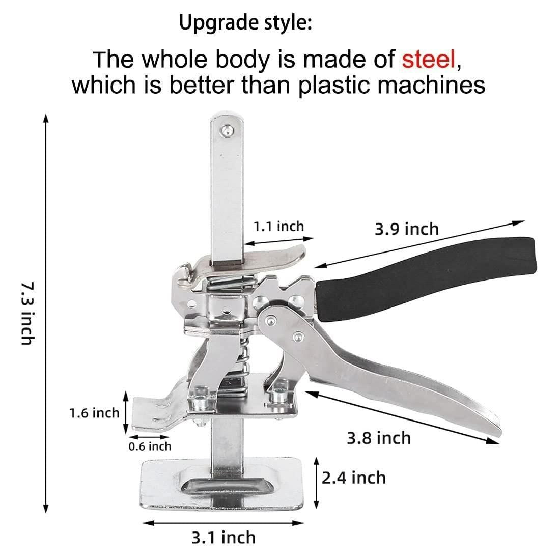 Portable Height Adjustable Lift Jack (Pack of - 1)