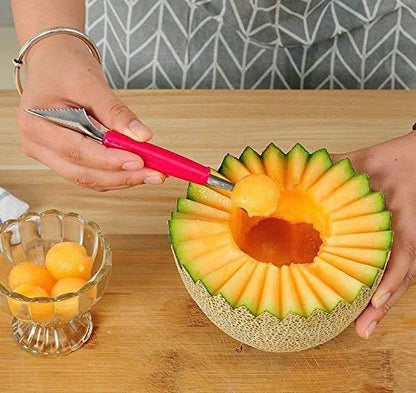 2 in 1 Melon Baller and Fruit Scoop Tool