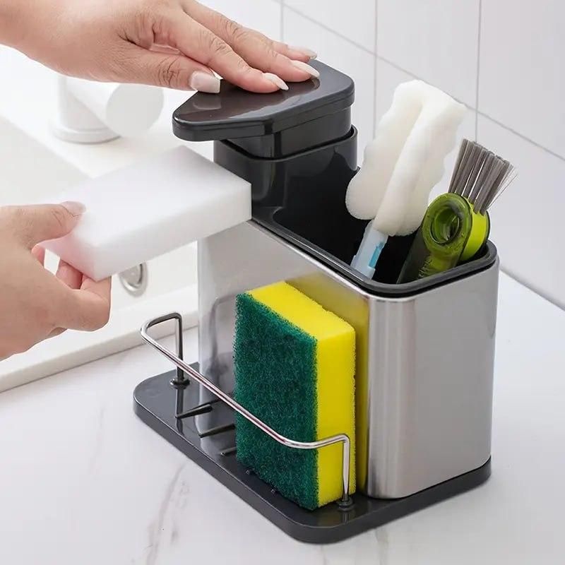 3 in 1 Kitchen Sink Caddy Stand