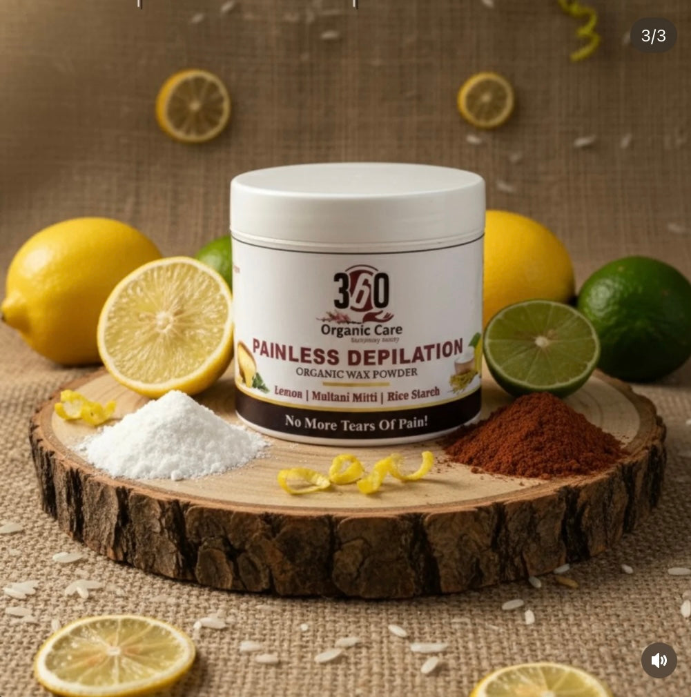 Painless Depilation Wax Powder (pack of 1) 100gms