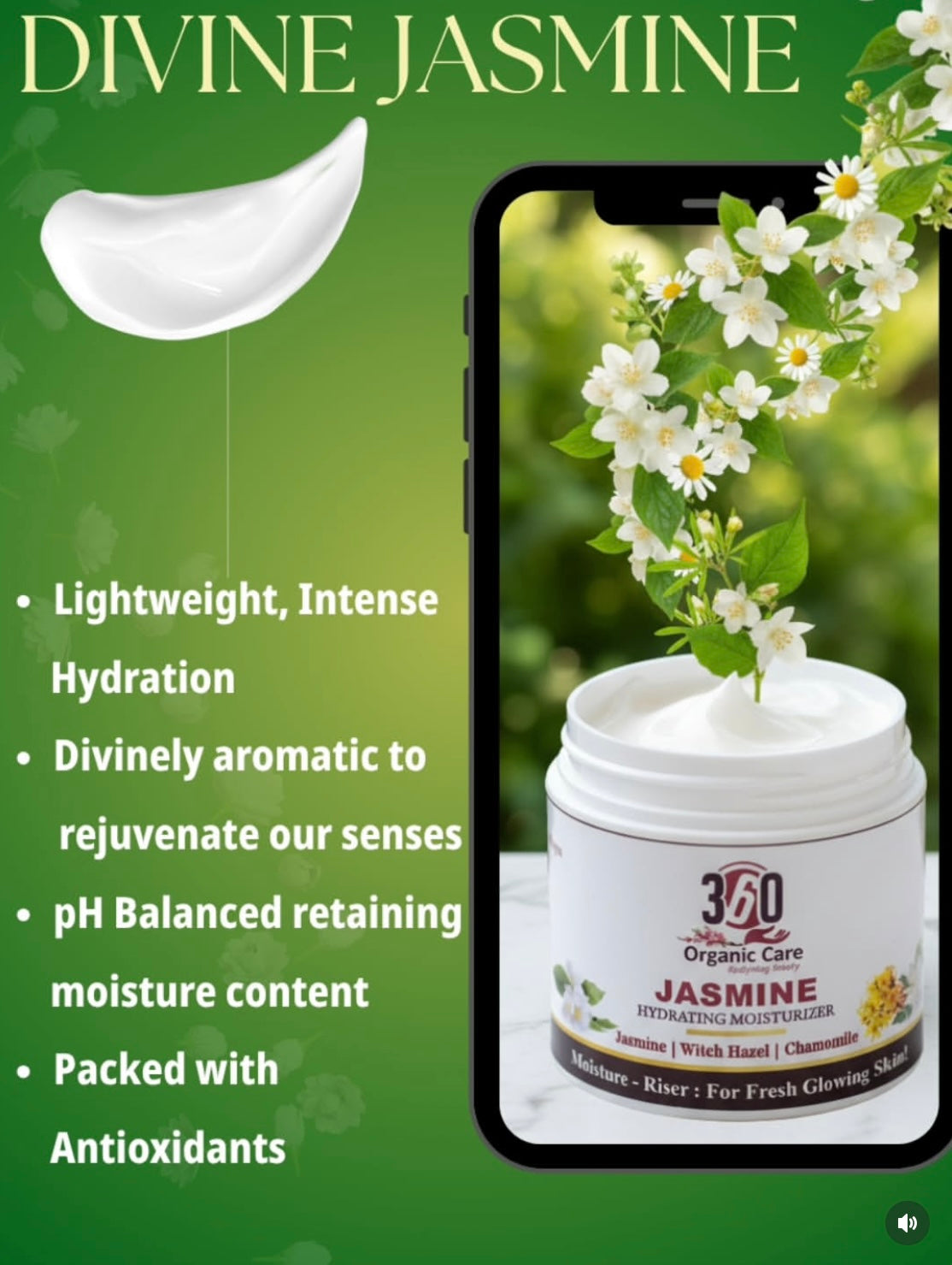 Jasmine Moisturiser (pack of 1) 100gms