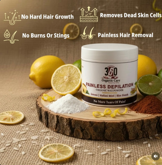 Painless Depilation Wax Powder (pack of 1) 100gms