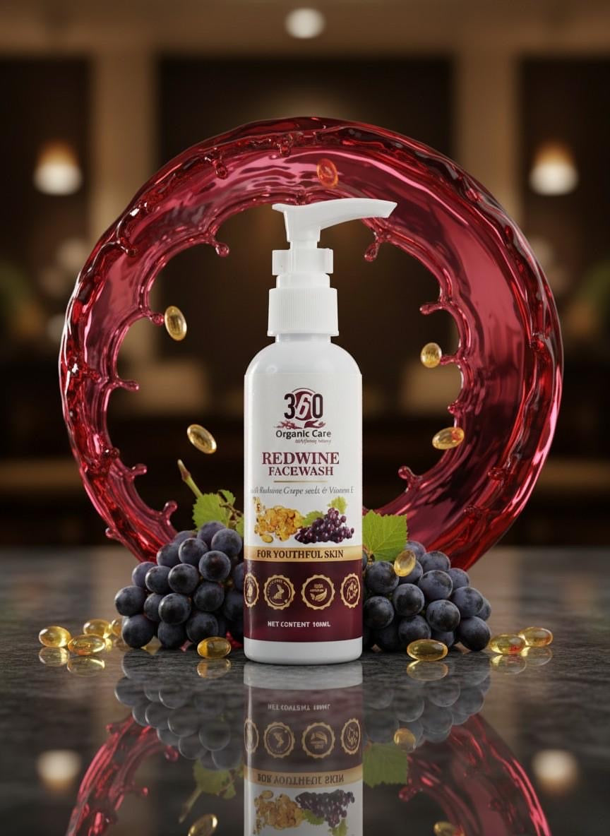 Nutri-Glow Red Wine Facewash🍷 (pack of 1) 100gms
